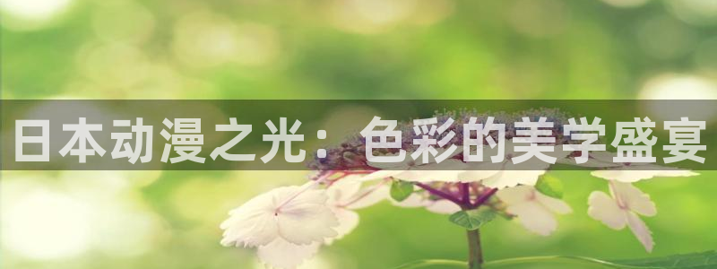 age动漫下载：日本动漫之光：色彩的美学盛宴