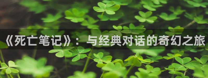 age动漫樱花：《死亡笔记》：与经典对话的奇幻之旅