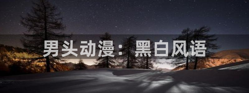 age动漫下载网：男头动漫：黑白风语